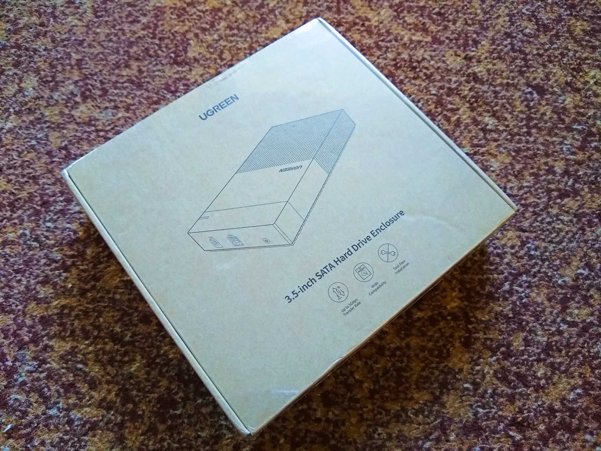 Карман для жесткого диска 3.5" от ТМ Ugreen (запечатанный)