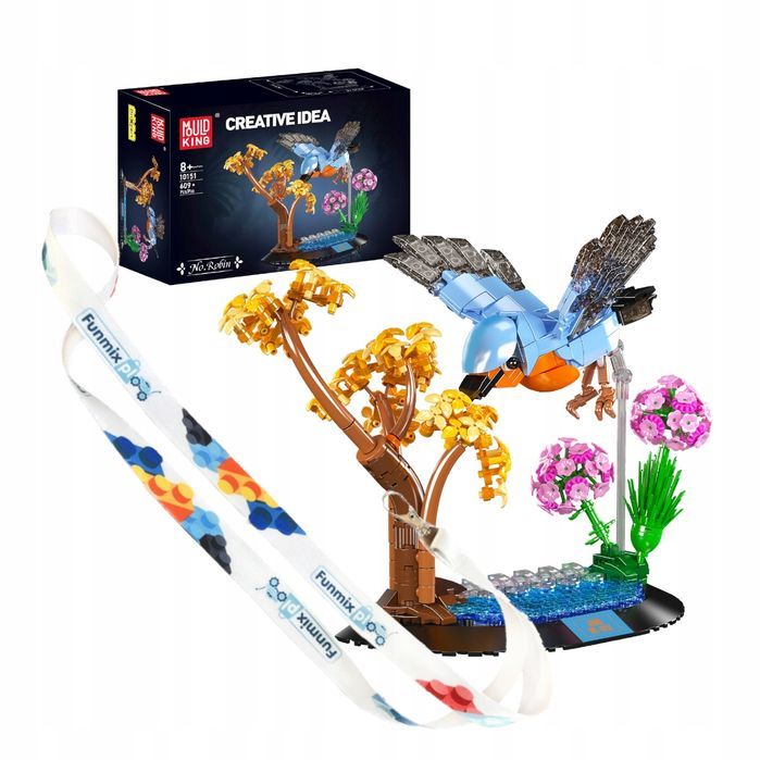 Klocki 609 el. Koliber rudzik model konstrukcyjny Mould King 10151