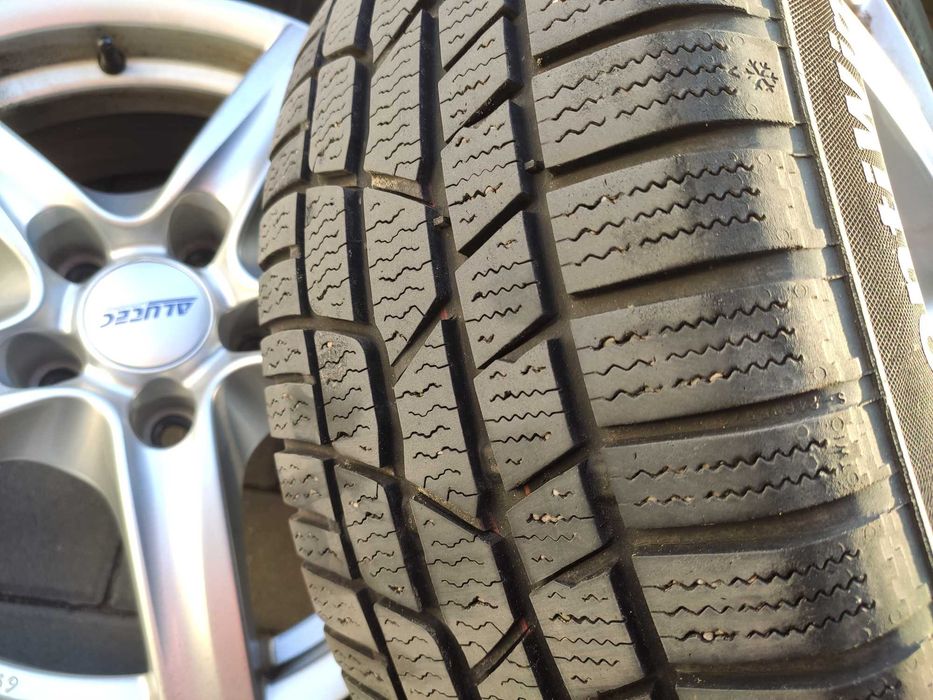 Felgi alufelgi Alutec 5x112 16" VW, Audi, Skoda z oponami zimowymi