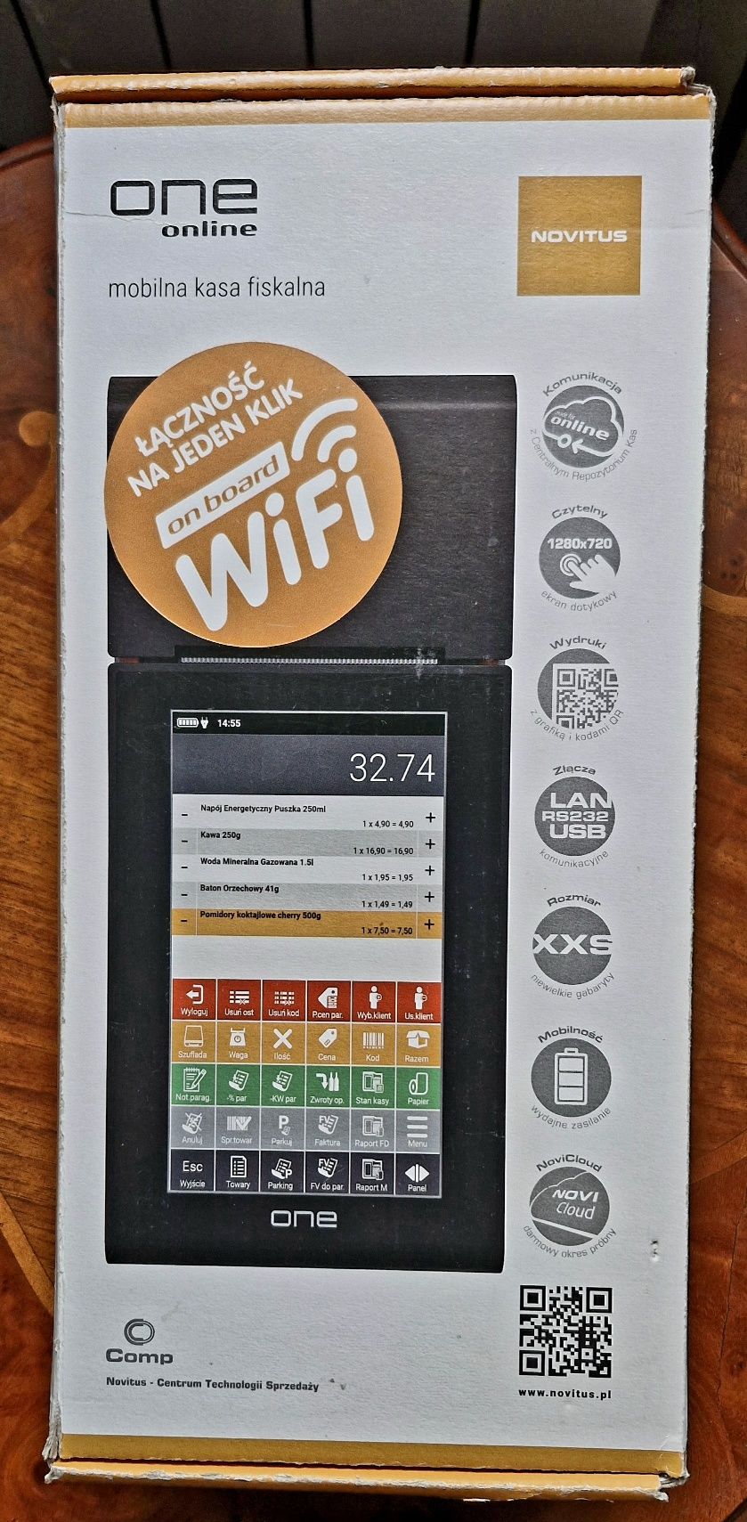 Kasa fiskalna NOVITUS ONE