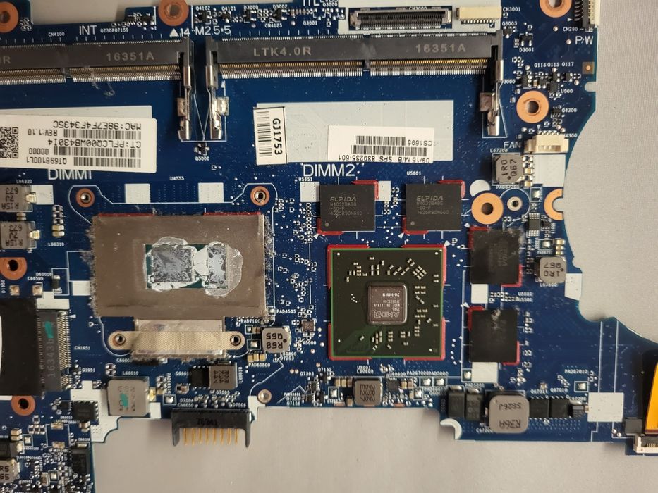 Sprzedam Płytę główna plus procesor i 7 do Laptopa HP ZBOOK 15u G3