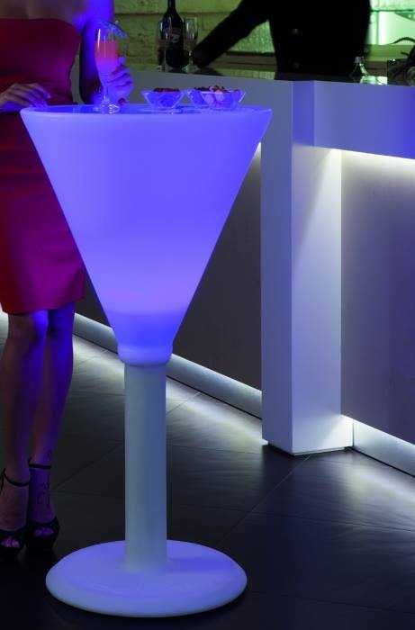 Mobiliario led mesas