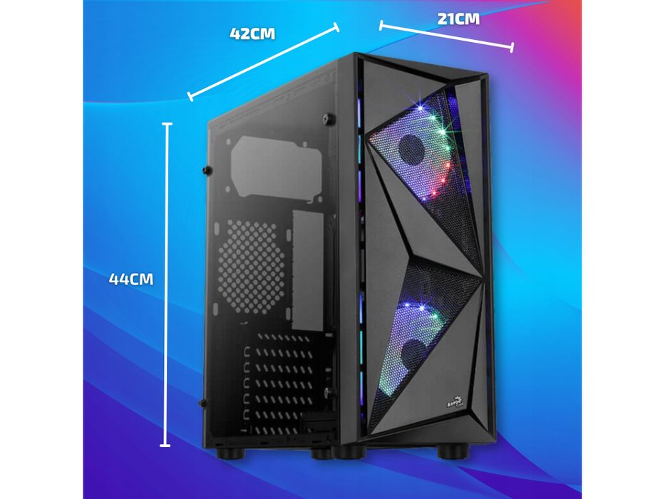 komputer gamingowy bsg striker i7 16gb 500hdd rtx 3050 6gb win10 pro