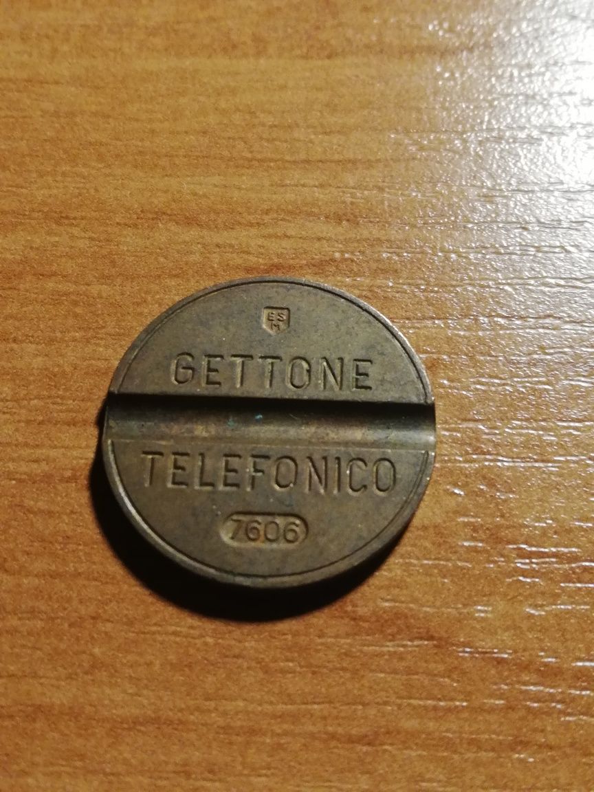 Moneta Gettone telefonico 7606