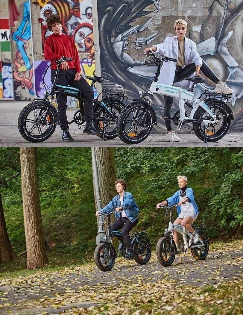 Składany Rower Elektryczny fatbike Jobobike Eddy JAK NOWY RACH GW !!