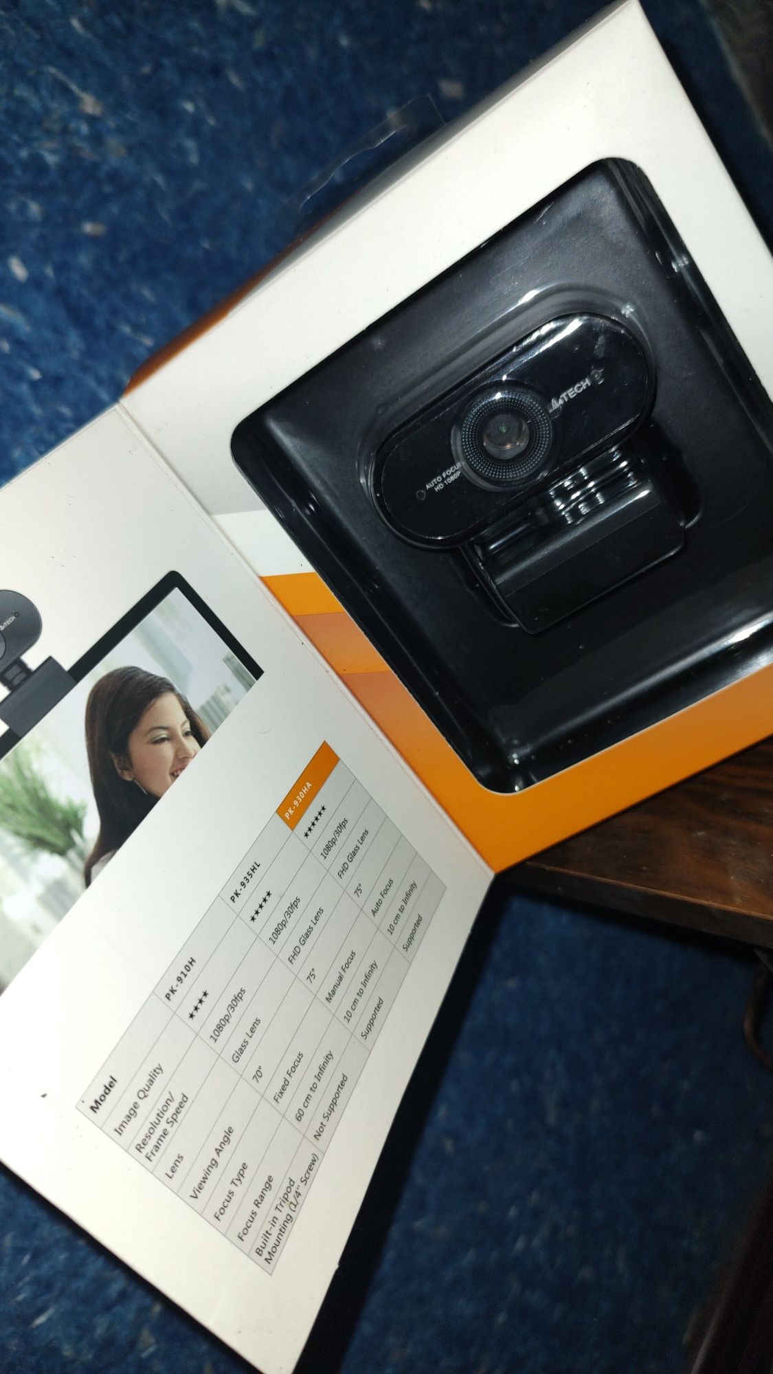 Веб камера A4tech PK-930HA
