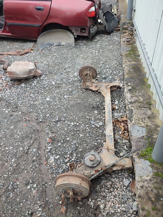 Задняя балка в сборе на Део Ланос Сенс Daewoo Lanos Sens