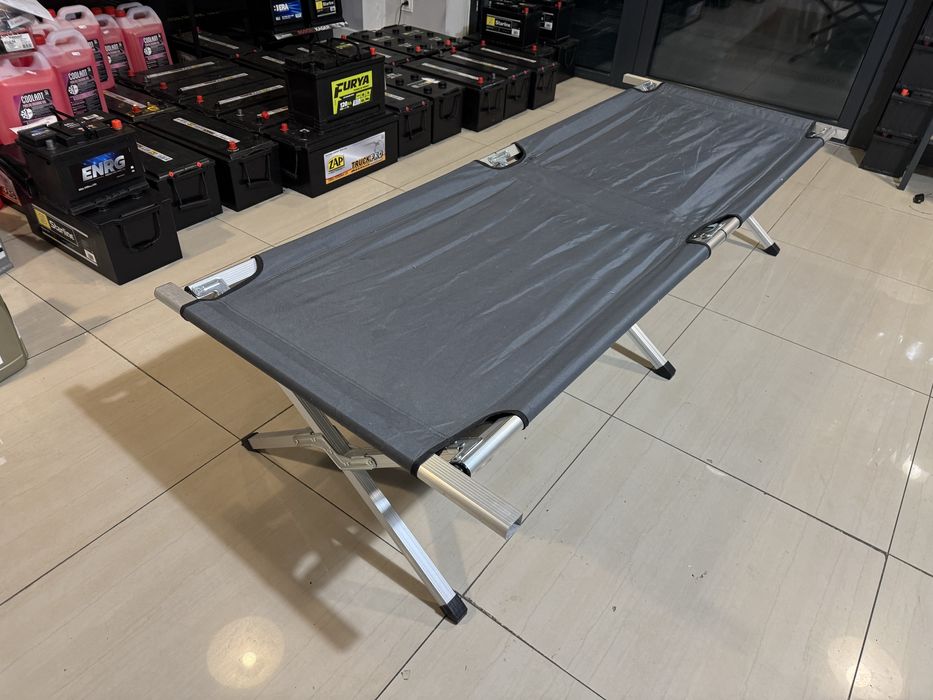 Łóżko polowe składane sprawne turystyczne