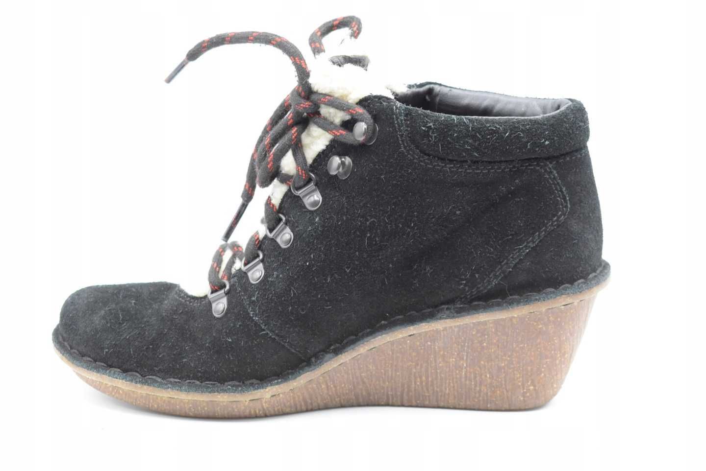 Botki Clarks roz. 38 / jak nowe