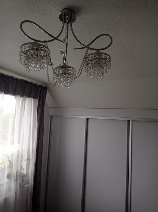 Tanio sprzedam kryształowe lampy