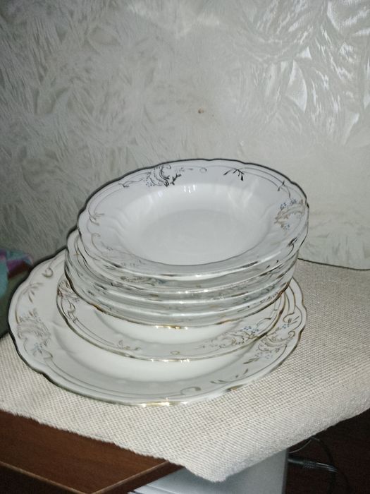 Тарелка Незабудка. Барановка.