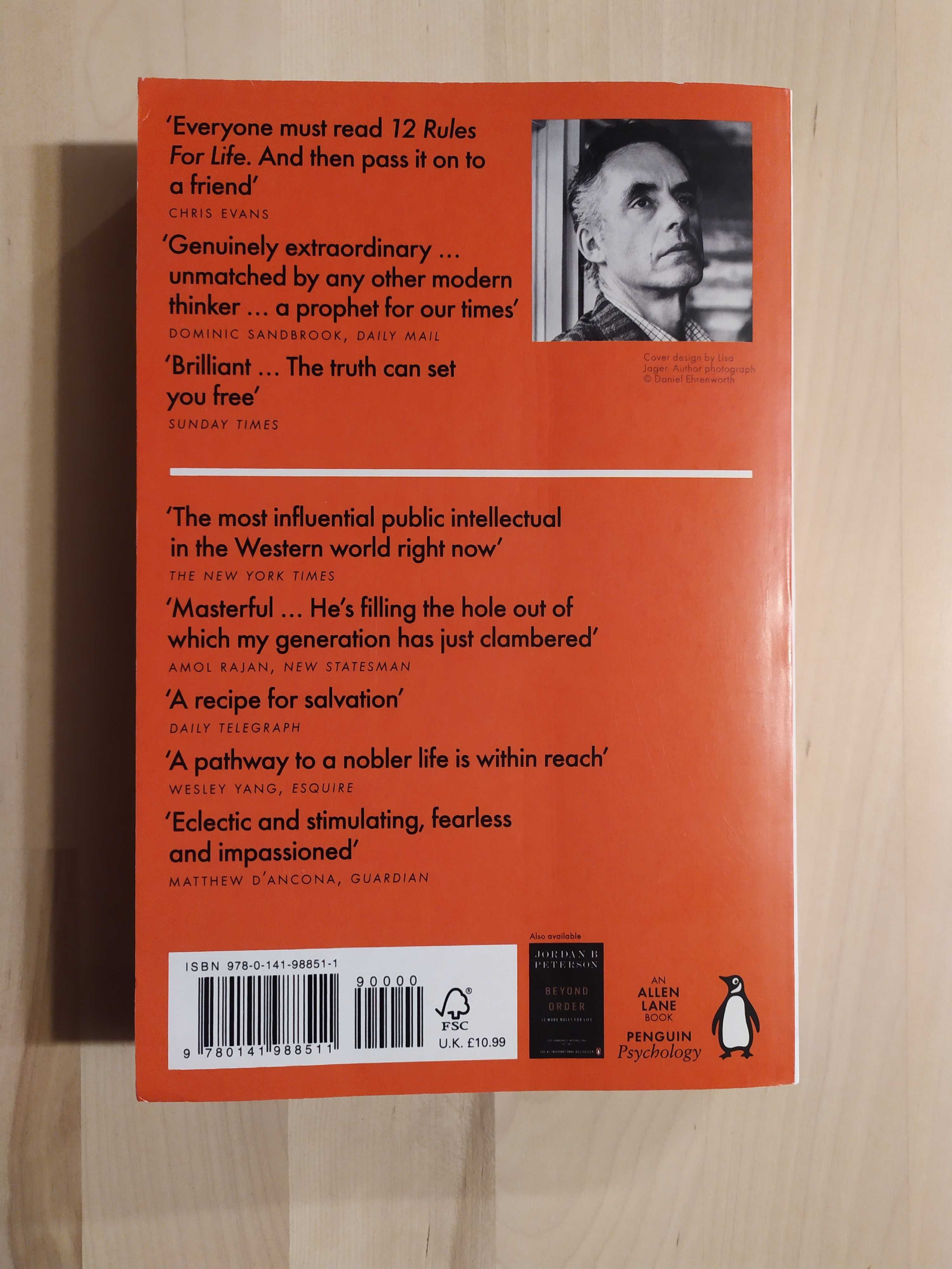 12 Rules for Life - Jordan Peterson WYSYŁKA W 24H