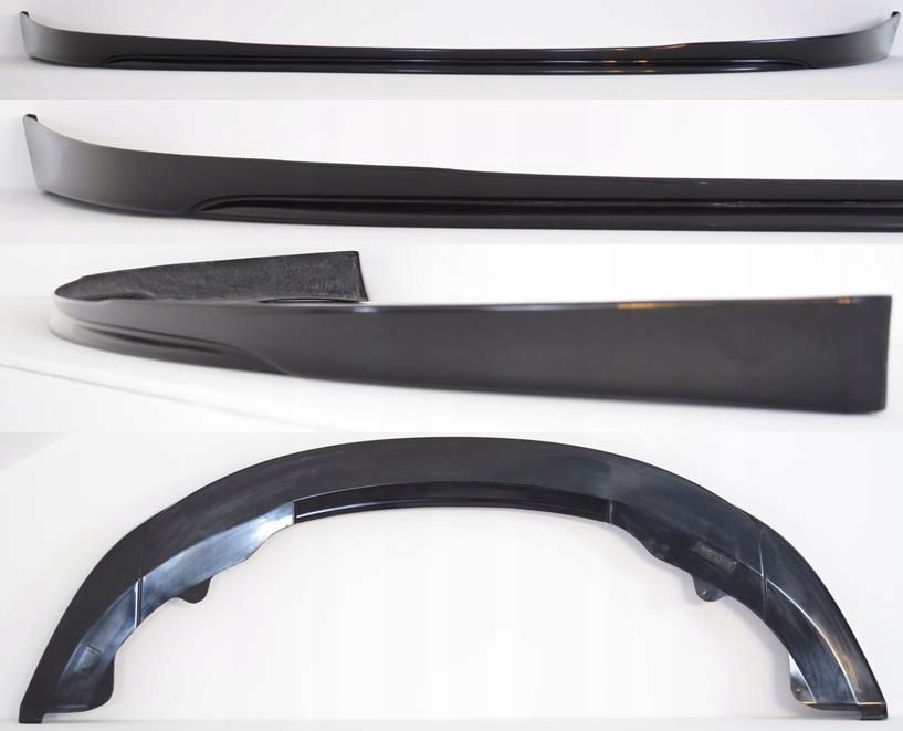 spoiler dokładka zderzaka przód skoda octavia 2 2008-2013 tfb tuning