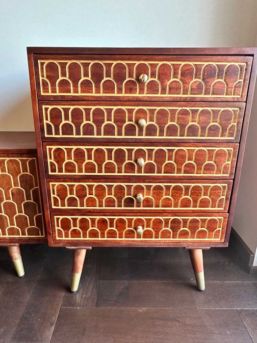 Zestaw KareDesign(ŁÓŻKO,materac,SZAFA,2xKOMODA, 2xSZAFKA NOCNA, RTV)