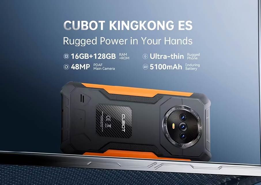 Cubot KingKong ES 6/128GB 90Гц IP68/IP69K/MIL-STD-810H