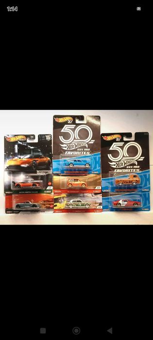 Hot Wheels lote 7 Real Riders Premium