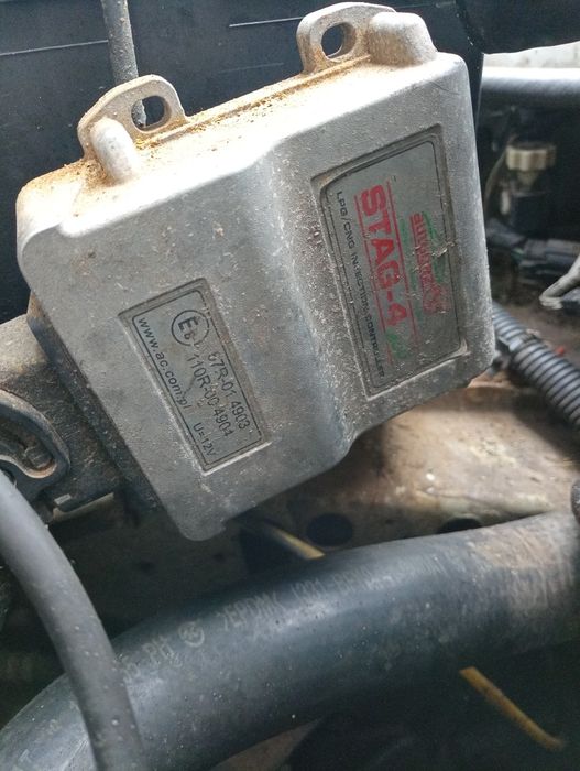 Газова установка ще стоїть на авто.