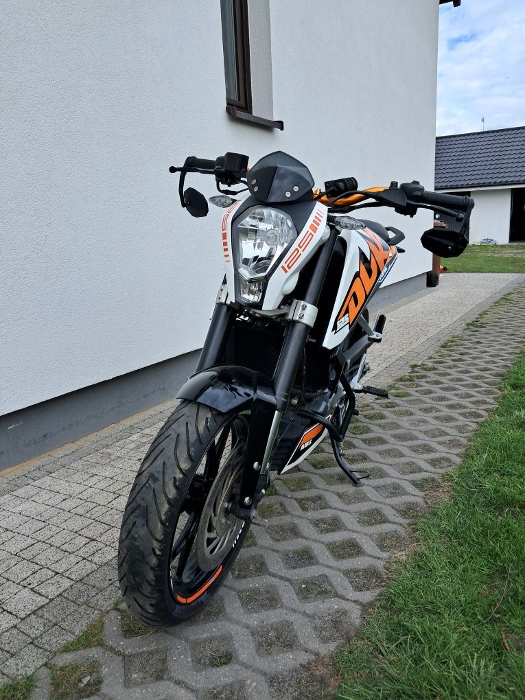 KTM DUKE 125, ABS, akcesoria, zarejestrowany