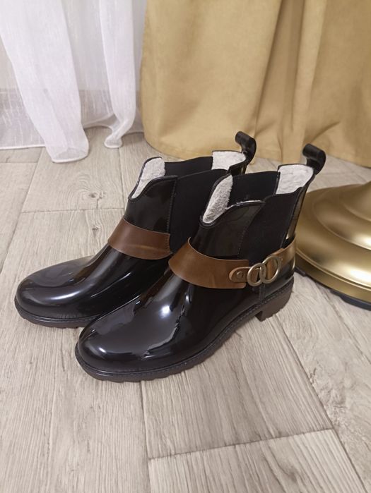 Резиновые женские ботинки Rieker, р 40 (39)