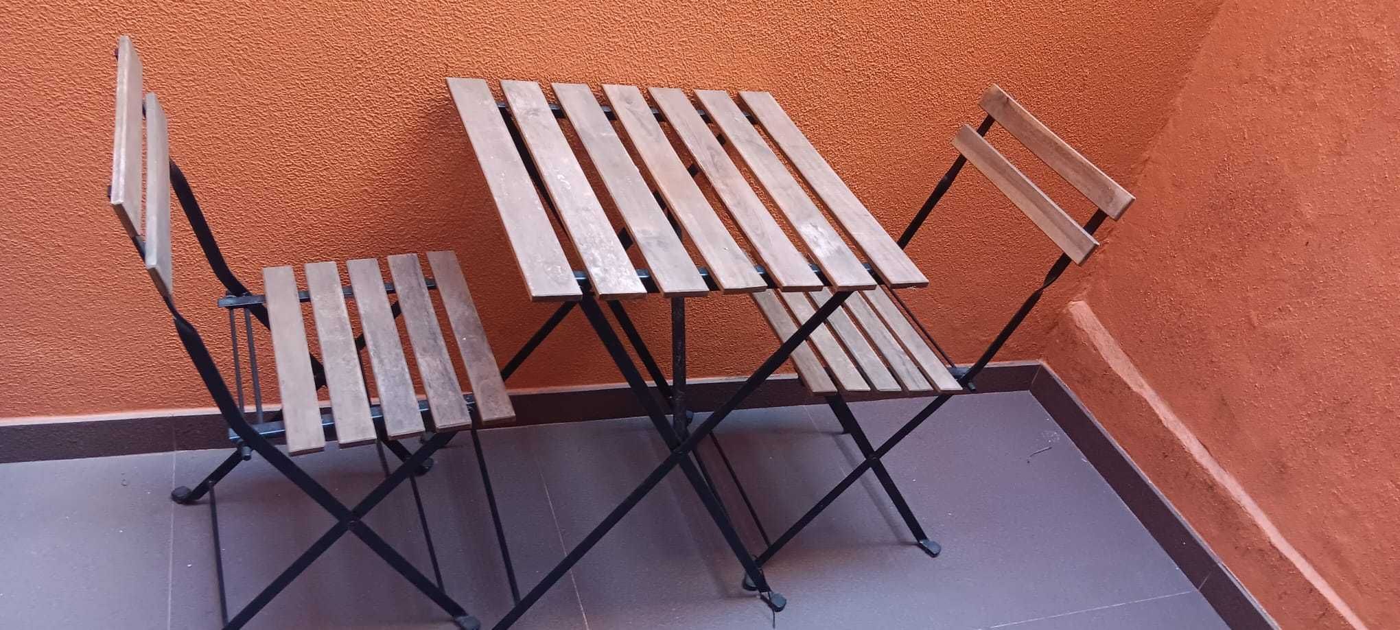 Mesa e cadeiras para exterior - IKEA TÄRNÖ