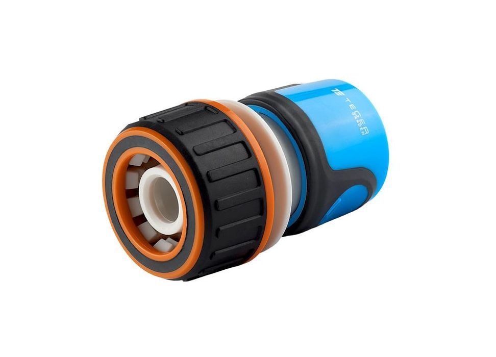 Szybkozłączka 3/4" do węża ogrodowego - bez waterstop / TEGER