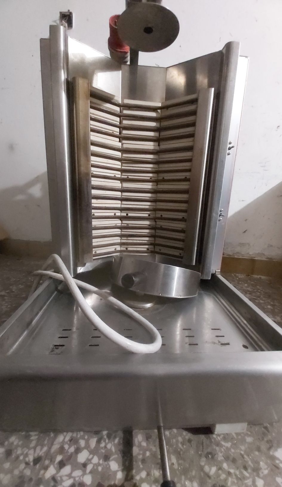 Grill kebab elektryczny opiekacz RM-Gastro DE2 A