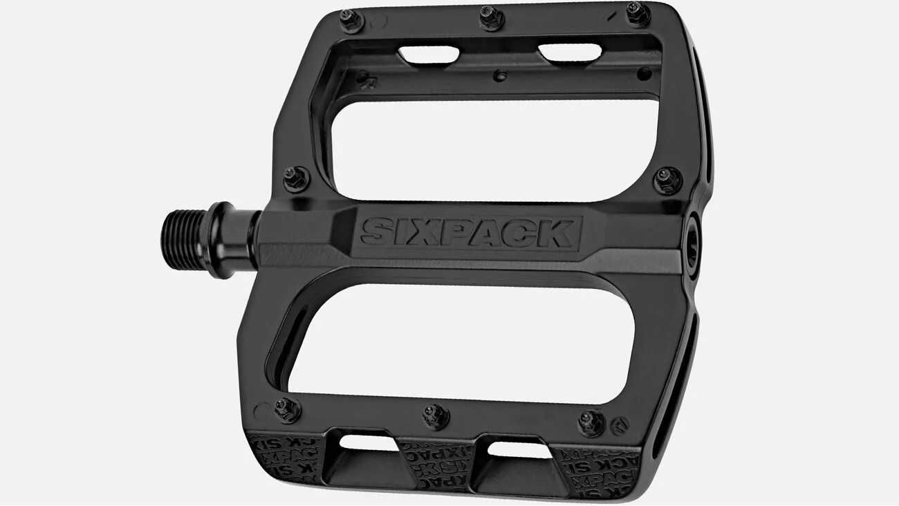 Pedaly platformowe Sixpack Menace DH FR platformy jak NOWE Enduro 17mm