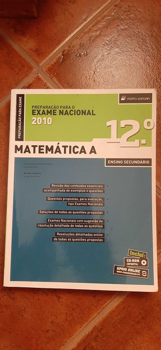 Manual de preparação do exame de matemática 12ano