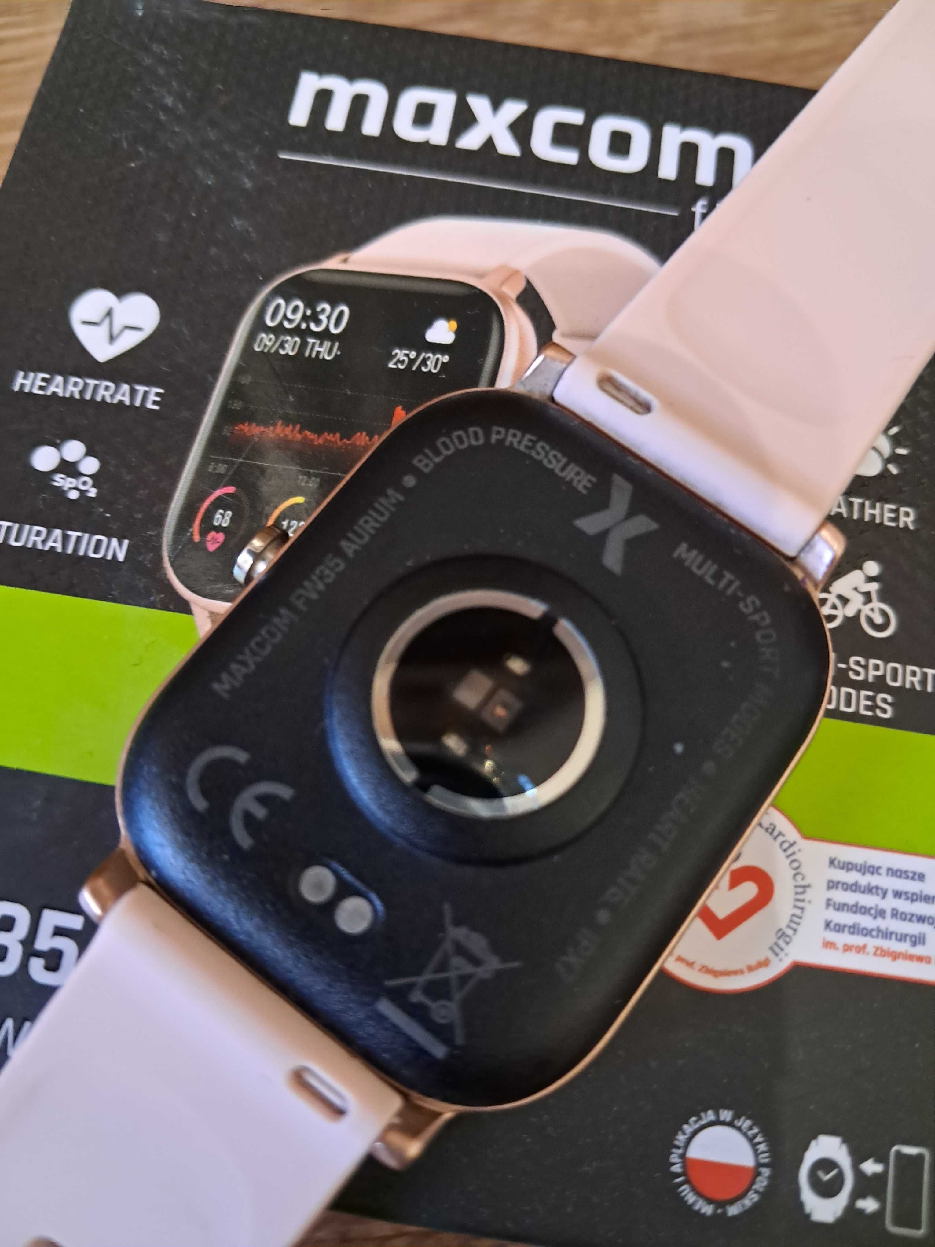 SmartWatch Maxcom Fit FW35 Aurum różowy