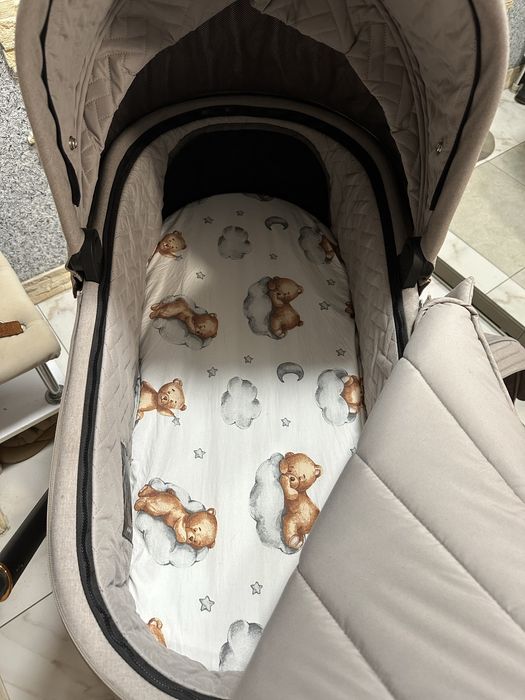 Коляска дитяча 2 в 1 Carrello Epica Almond Beige