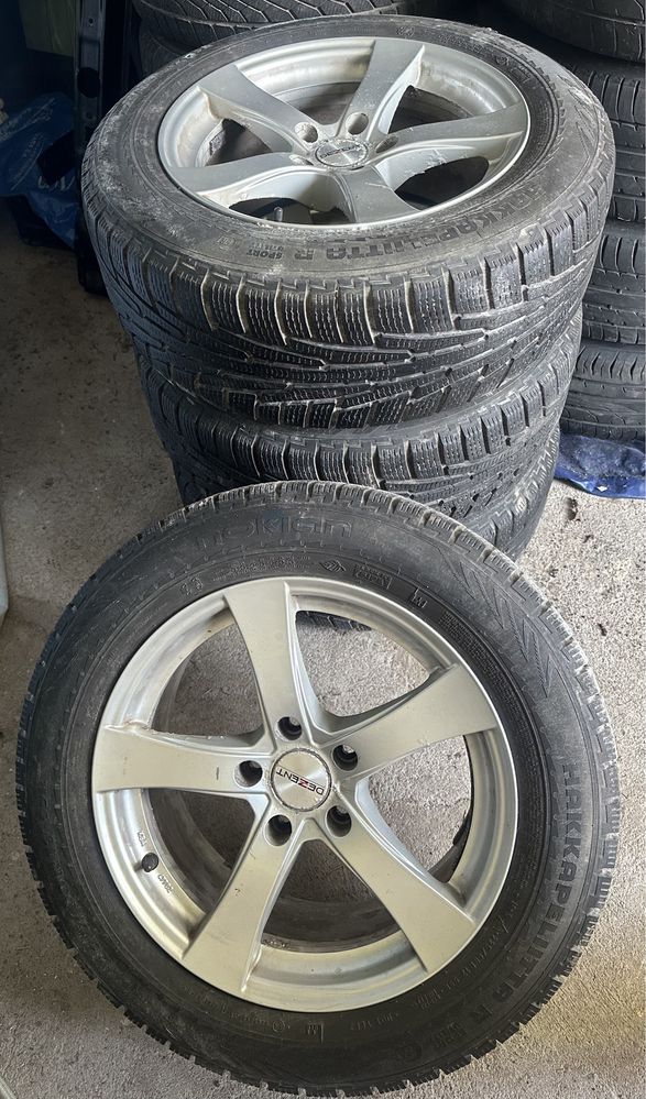 Alufelgi, koła, opony zimowe, BMW, r17 225/60, 5x120