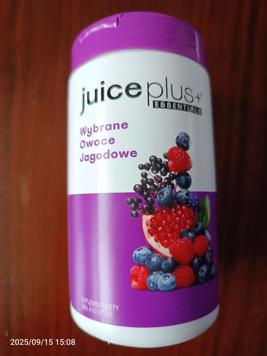 JuicePlus+ kapsułki Owoce Jagodowe dla młodzieży i dorosłych.