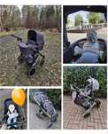 Abc design salsa 4 air Asphalt 3w1, w zestawie fotelik Cybex Cloud Z2