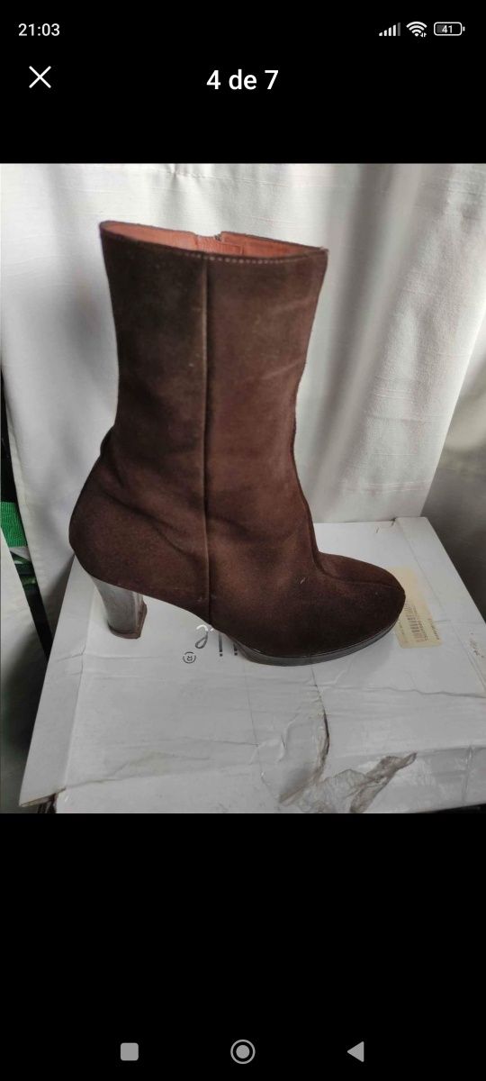 Botas senhora tam. 37