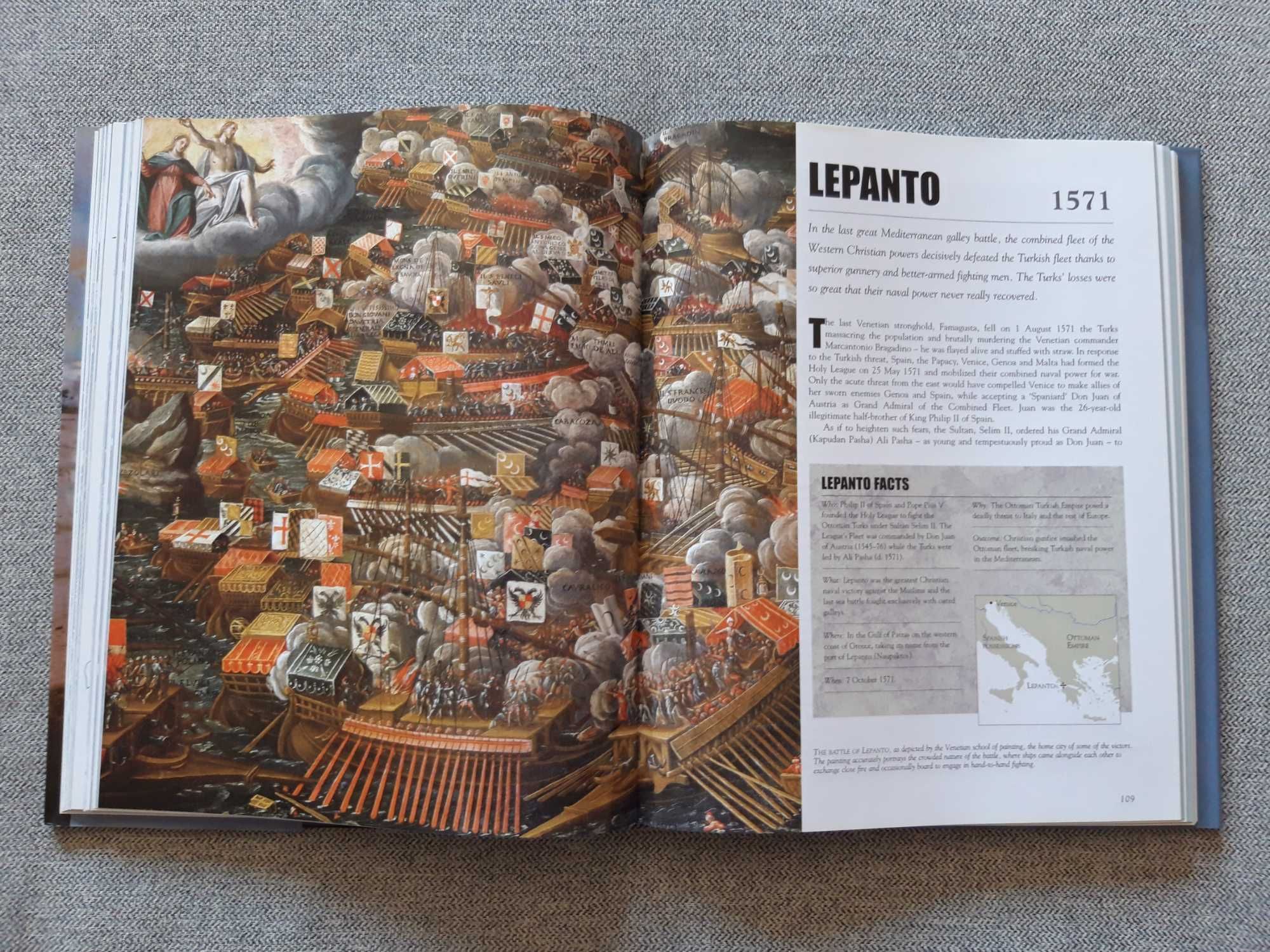 Livro "Historic Battles - Decisive conflics that have shaped history"