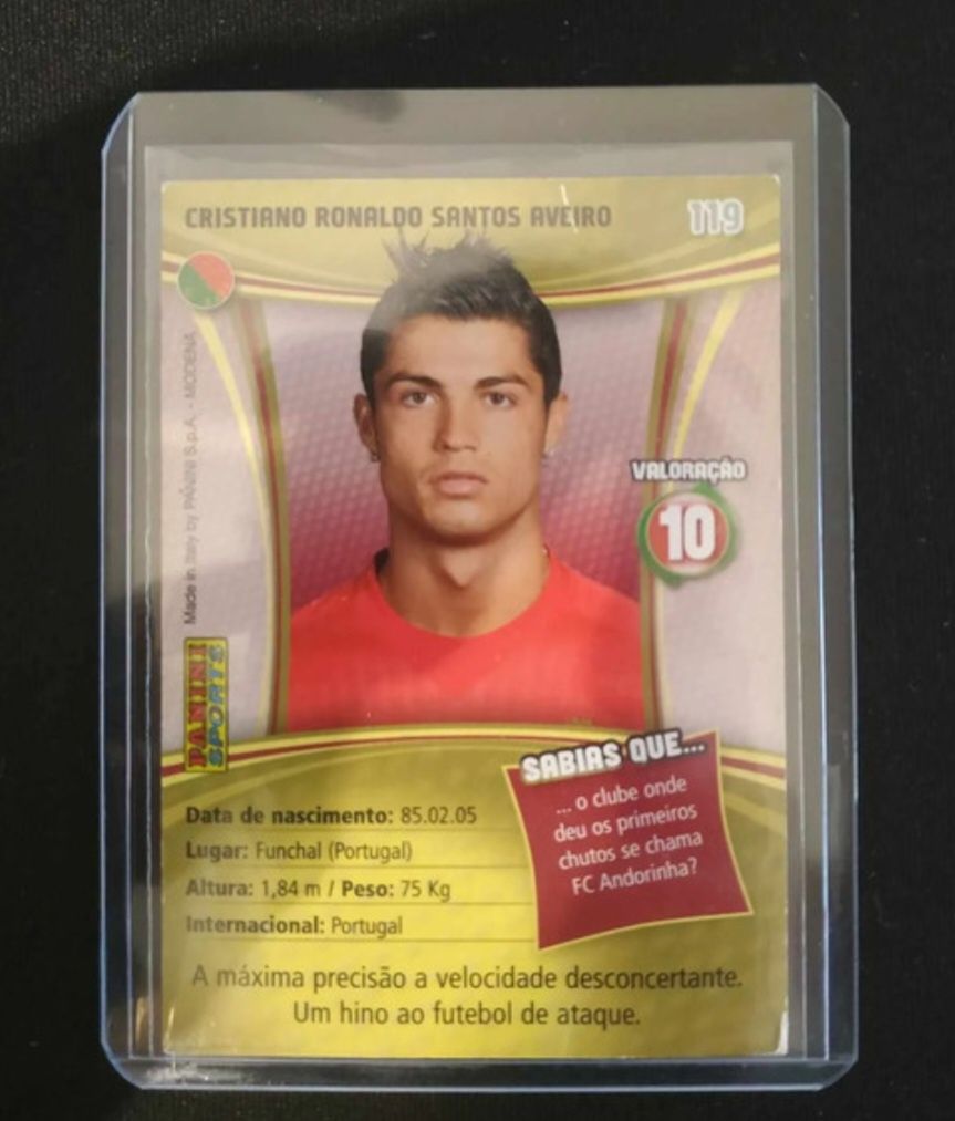 Panini Cristiano Ronaldo Mega Craques 2008