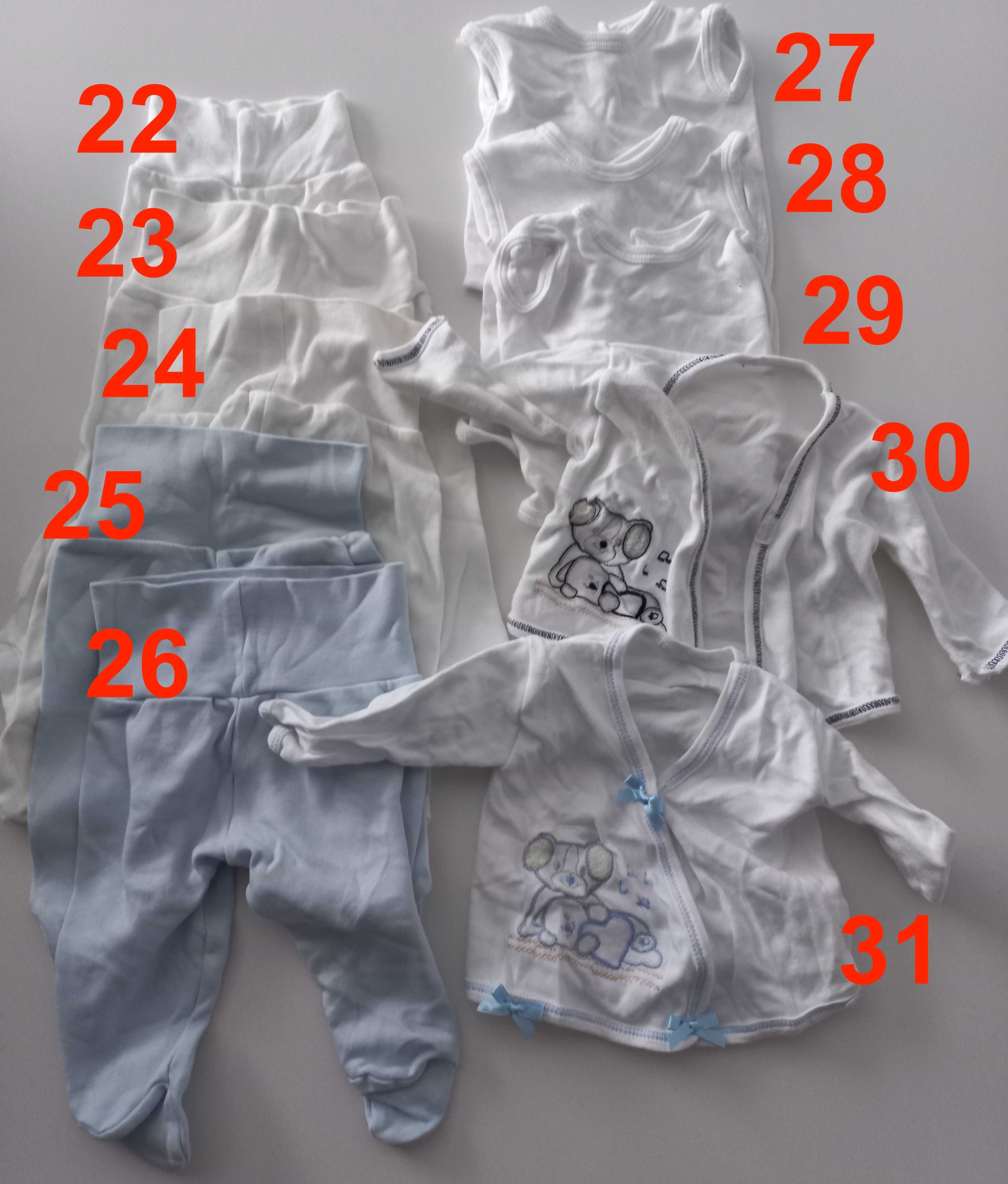 Roupa de bebé - Camisolas, calças, calções,.. (pack 6) (0 e 3 meses)