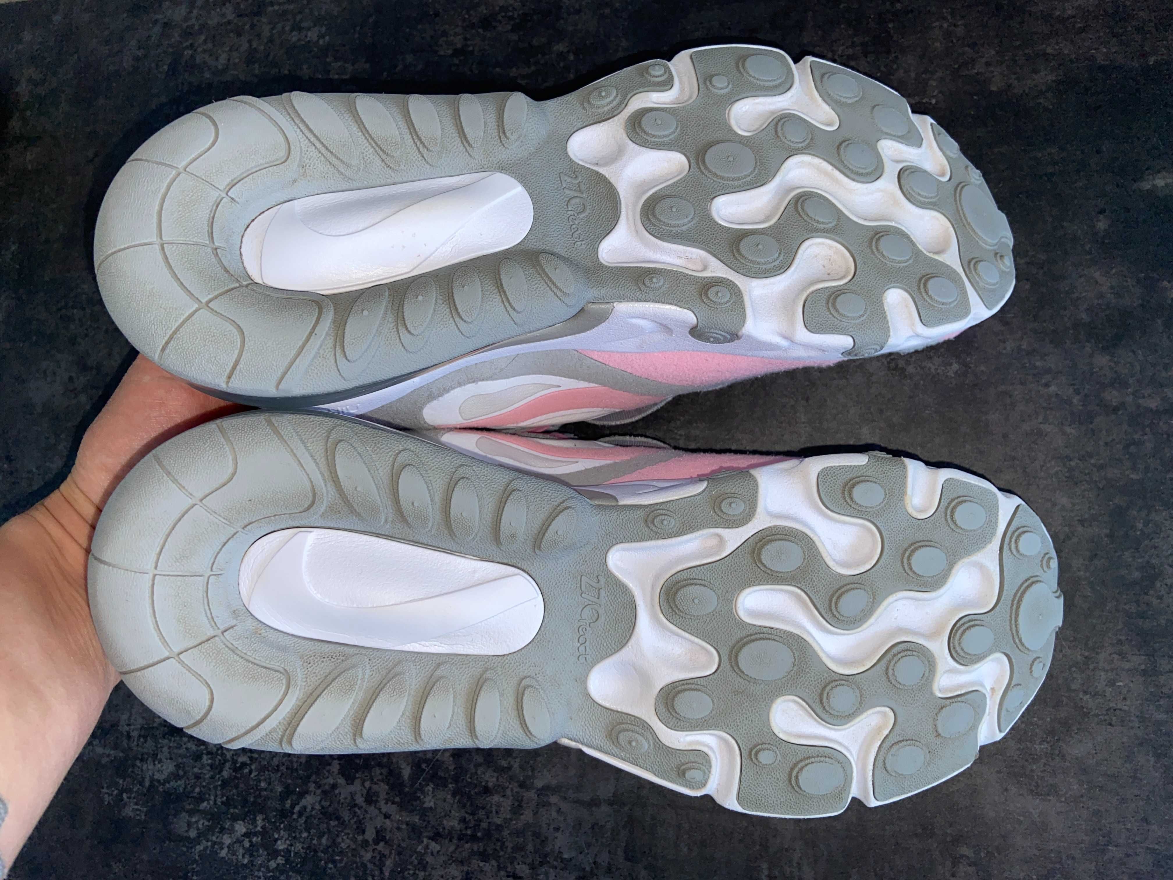Кросівки nike air max 270 React оригінал, р-р 38,5, уст 25,5 см