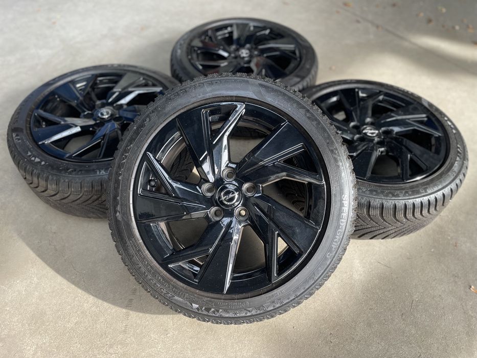 Koła Felgi Opel Astra 5x108 17 cali opony zima zimowe citroen peugeot