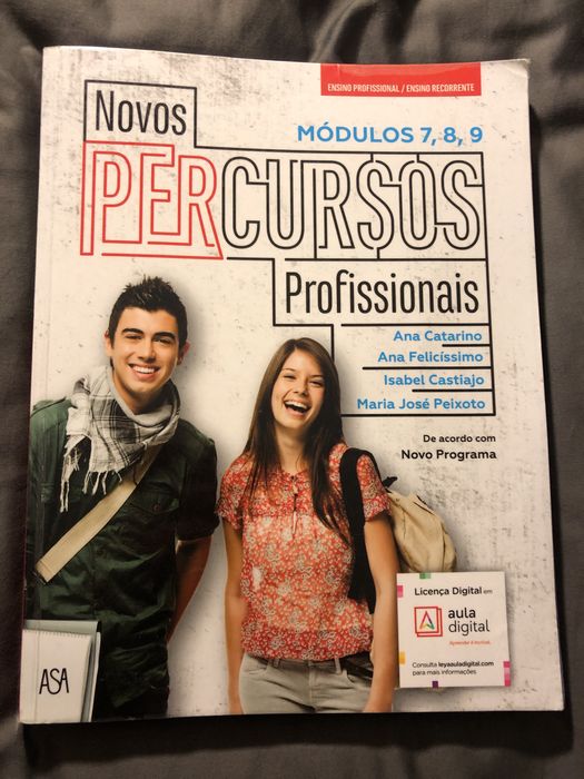 Livros Português (Novos percursos, ensino profissional)