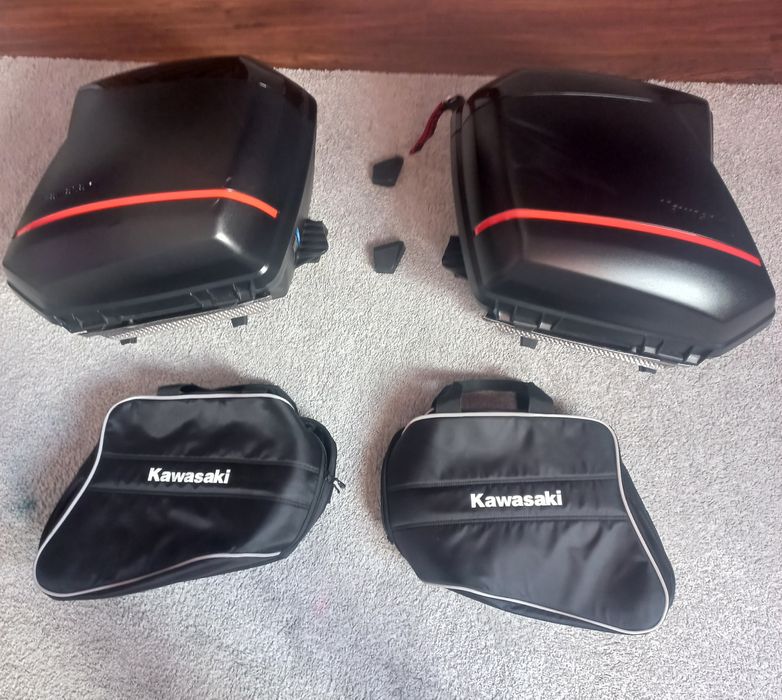 Kufry boczne kawasski sx , wersys