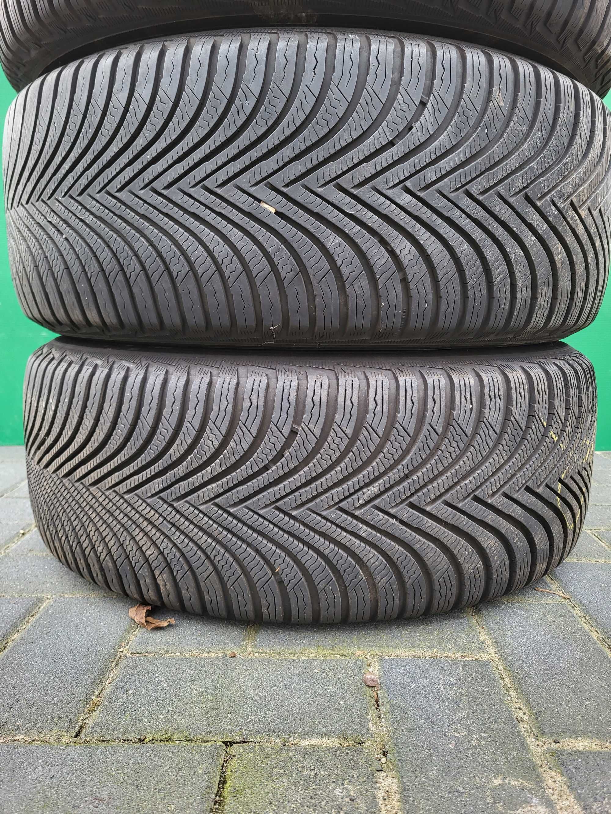 [K195] Koła zimowe BMW 17 Cali 5x112 Michelin 225/55/17 8mm 22r ET52