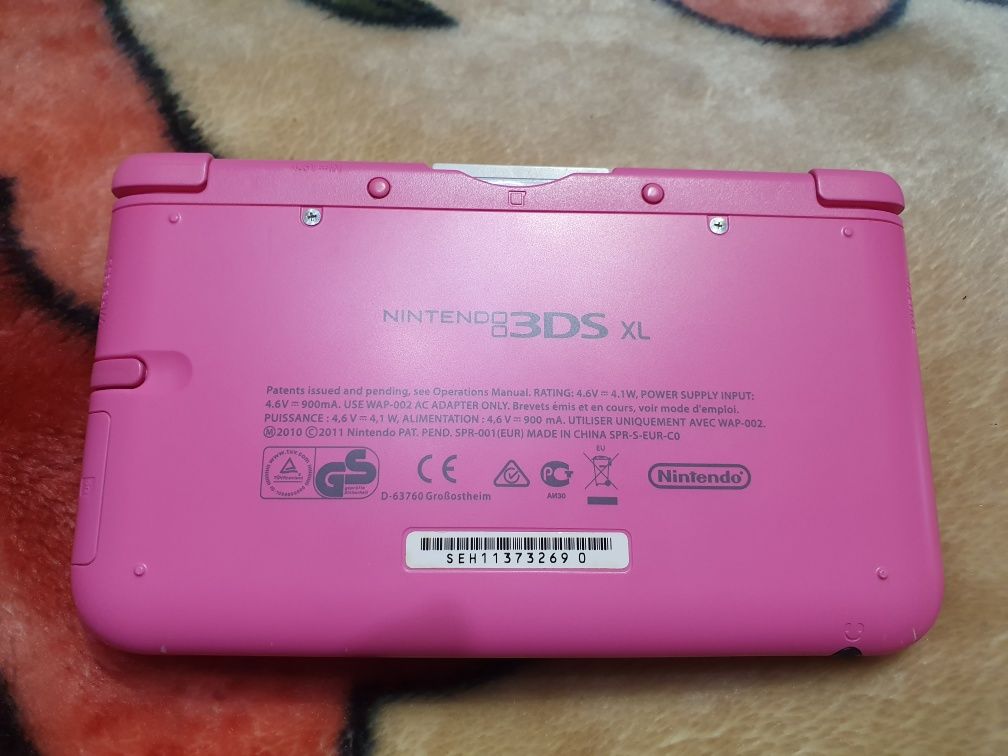 Consola Nintendo 3DS XL rosa