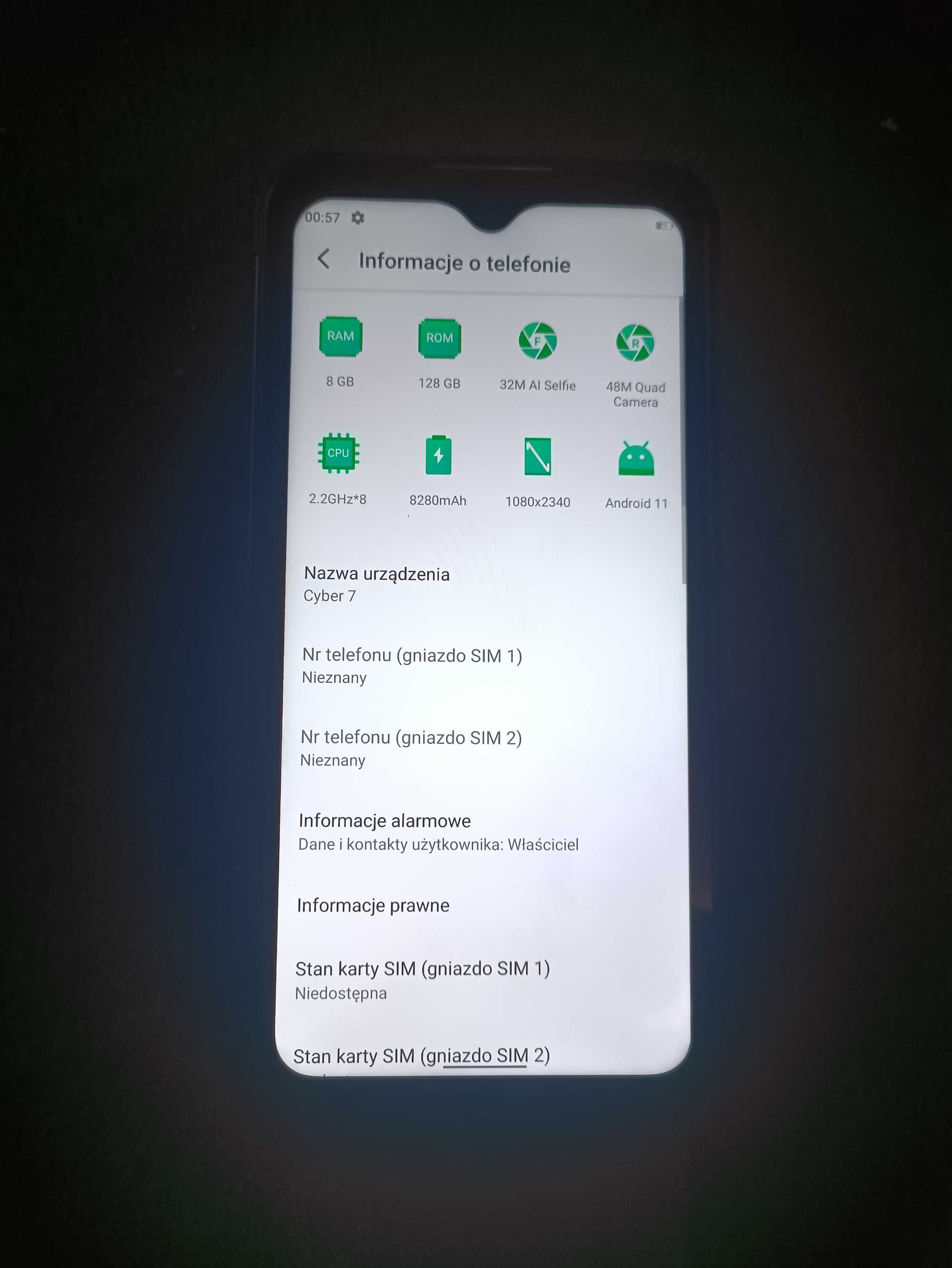 Telefon komórkowy Hotwav Cyber 7 smartfon pancerny hamer wytrzymały