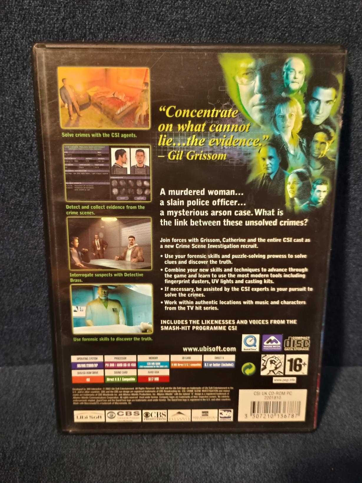 CSI: Crime Scene Investigation PC