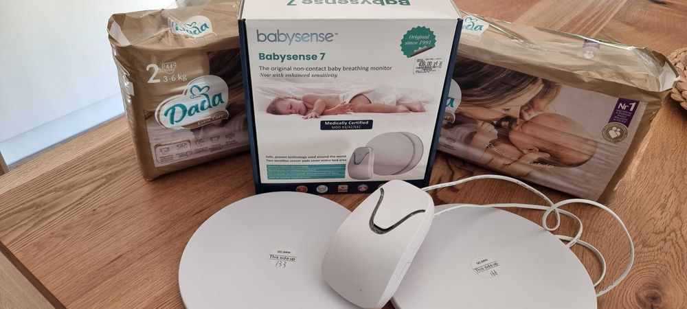 Monitor oddechu Babysense 7 z certyfikatem