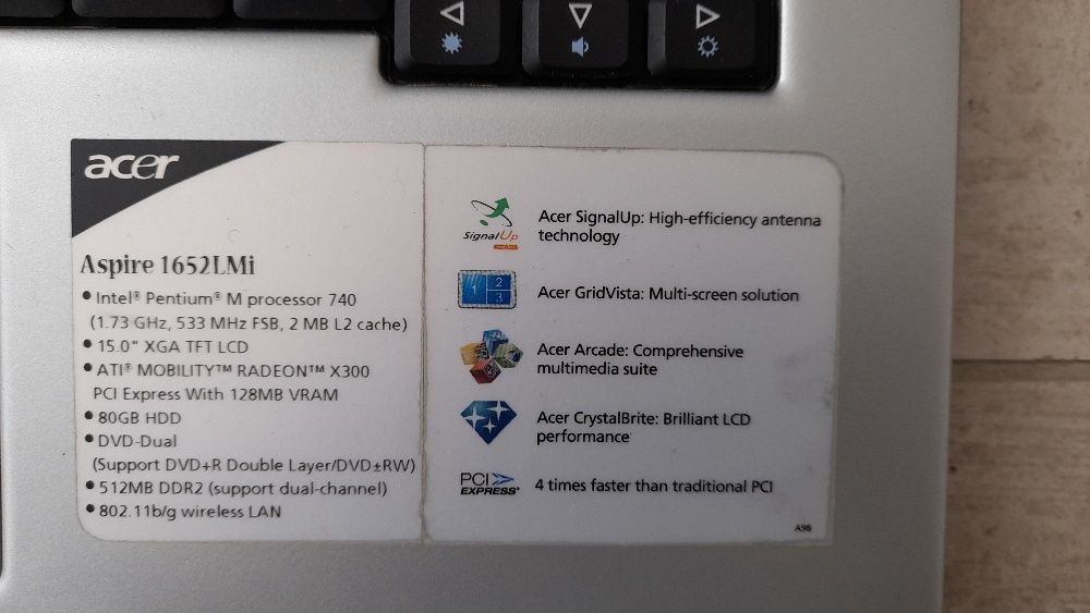 Computador Portátil para peças