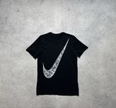 Мужская Футболка Nike Big Swoosh Черная Оригинал Размер M-L