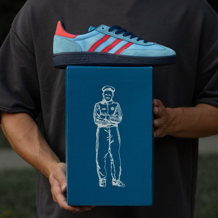 НАЙНИЖЧА ЯКІСТЬ‼️Adidas Handball Spezial x C.P. (Сині),хендбол,спежал.