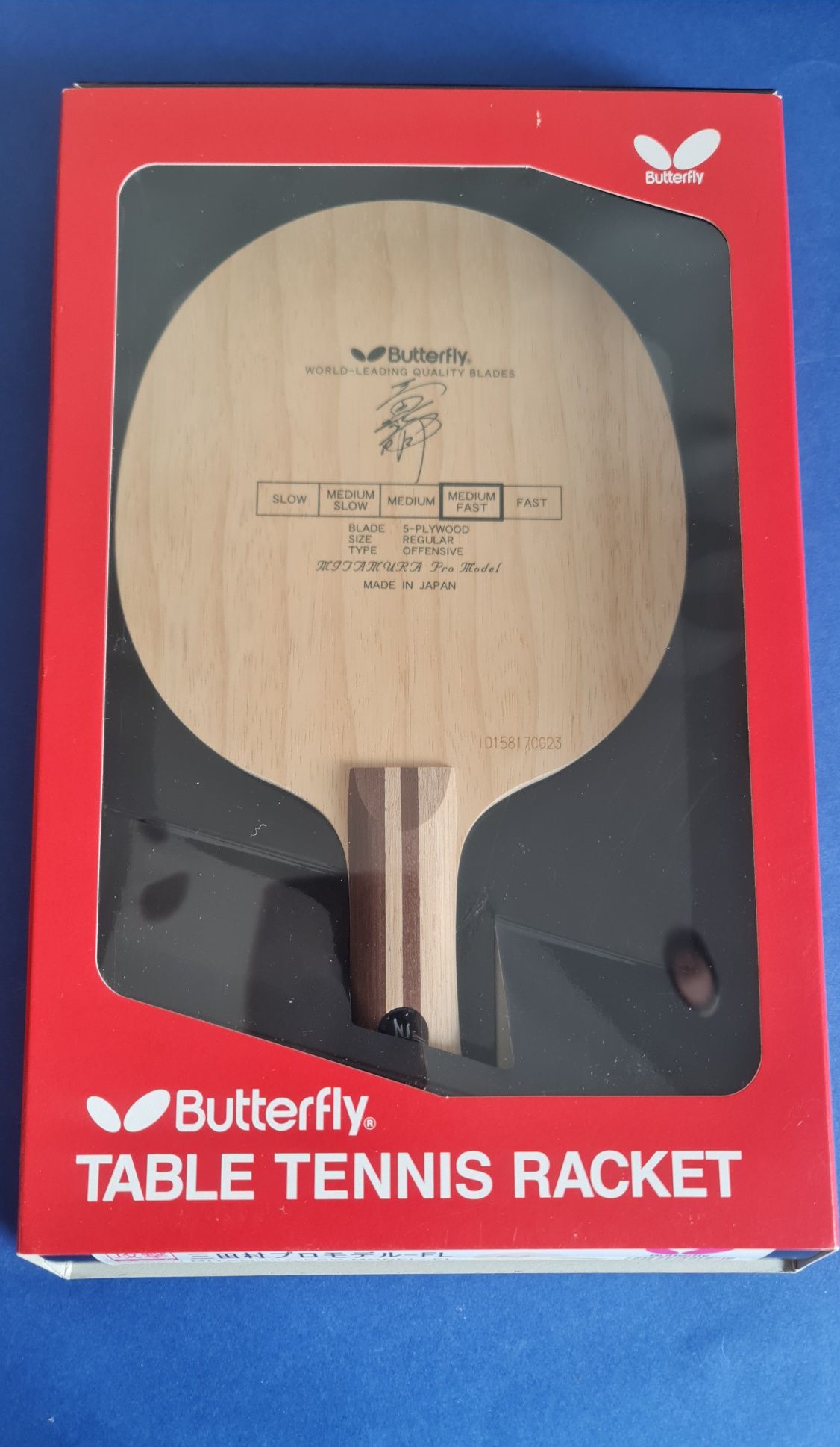 Butterfly Mitamura Pro Model deska do tenisa stołowego.